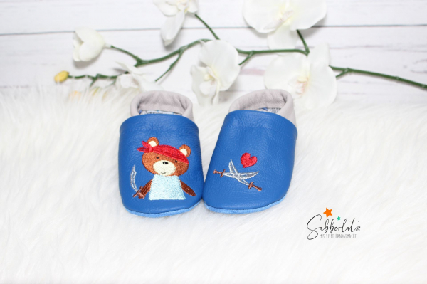 Piratenteddy-Puschen