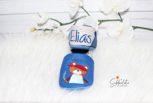 Piratenteddy-Puschen