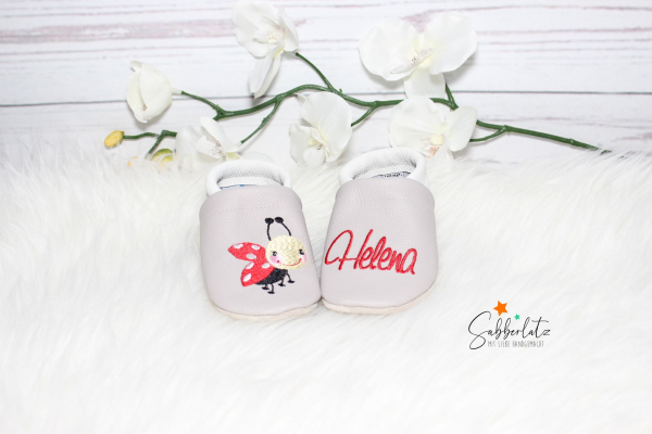 Marienkäfer-Puschen