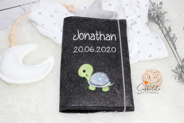 U-Heft-Hülle Schildkröte