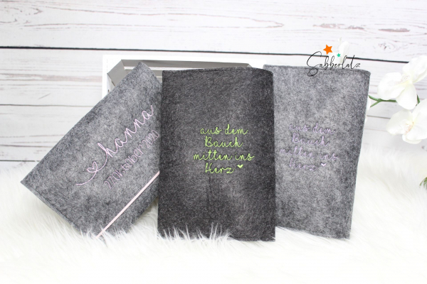 U-Heft-Hülle "Aus dem Bauch"