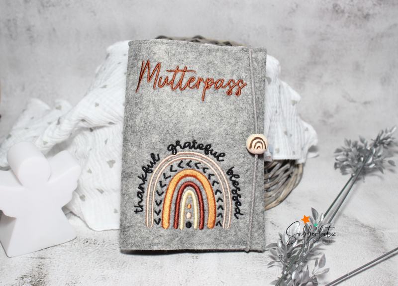 Mutterpasshülle Regenbogen