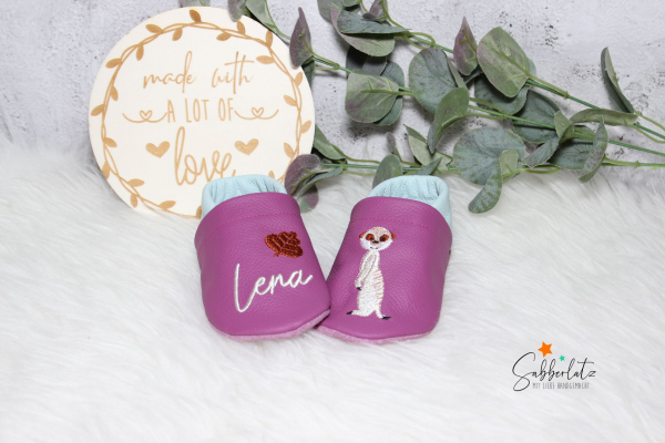 Erdmännchen-Puschen