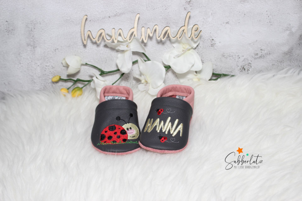 Marienkäfer-Puschen