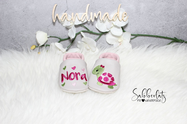 Schildkröten-Puschen