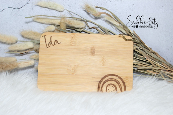 Schneidebrett Regenbogen *Bambus*