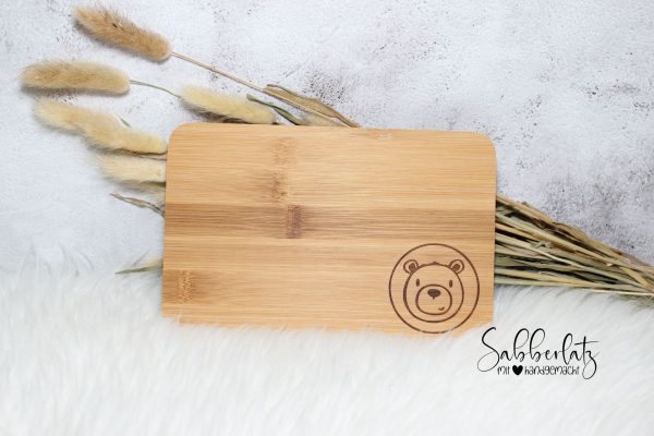 Schneidebrett Tier im Kreis *Bambus*