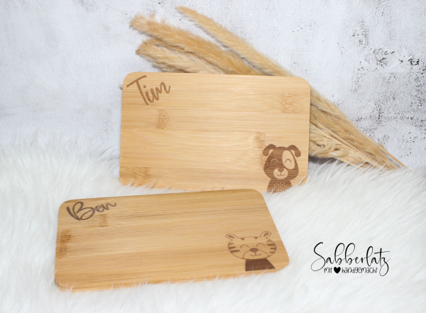 Schneidebrett Tier *Bambus*