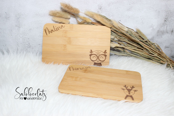 Schneidebrett Tier *Bambus*