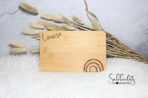 Schneidebrett Regenbogen *Bambus*