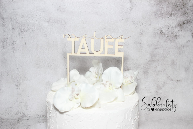 Caketopper *Meine Taufe*