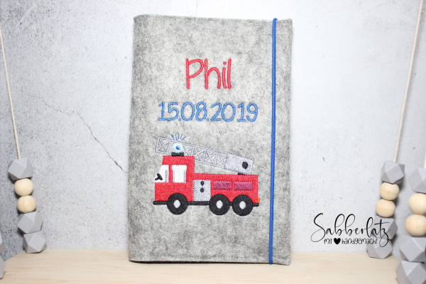 U-Heft-Hülle Feuerwehr