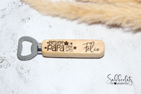 Flaschenöffner *bester Papa / Opa der Welt*