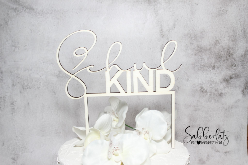Caketopper *Schulkind*