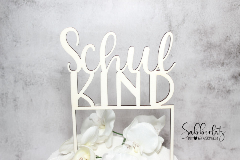Caketopper *Schulkind*