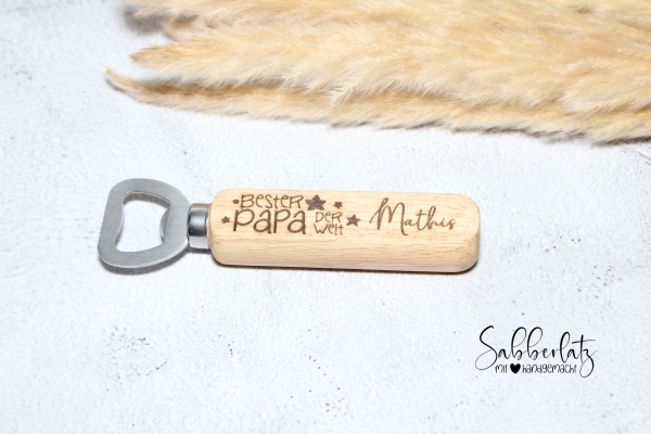 Flaschenöffner *bester Papa / Opa der Welt*