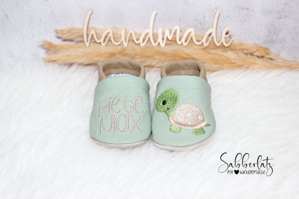 Schildkröten-Puschen