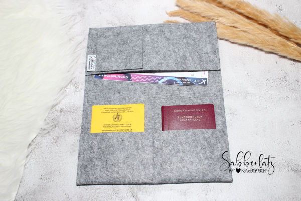 Flug- / Reisedokumentenmappe