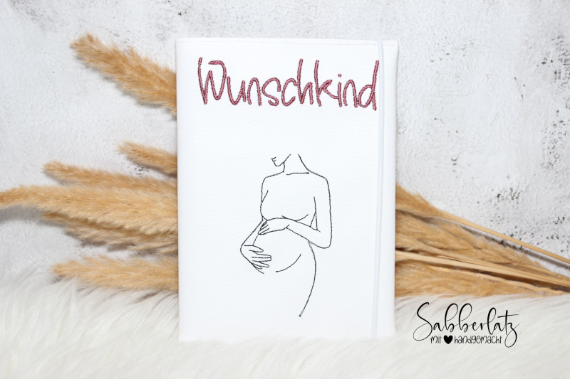 Mutterpasshülle Babybauch