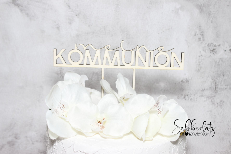 Caketopper *Meine Kommunion*