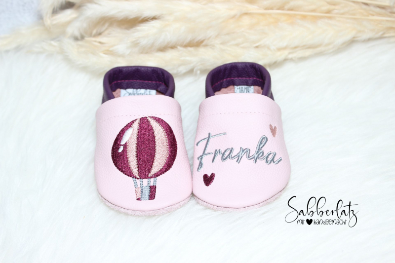 Heißluftballon-Puschen