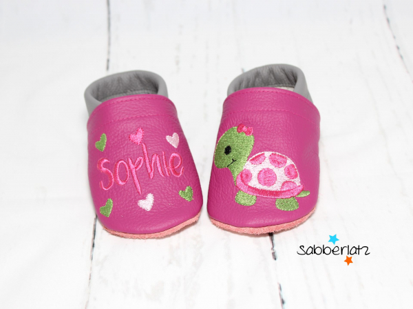 Schildkröten-Puschen