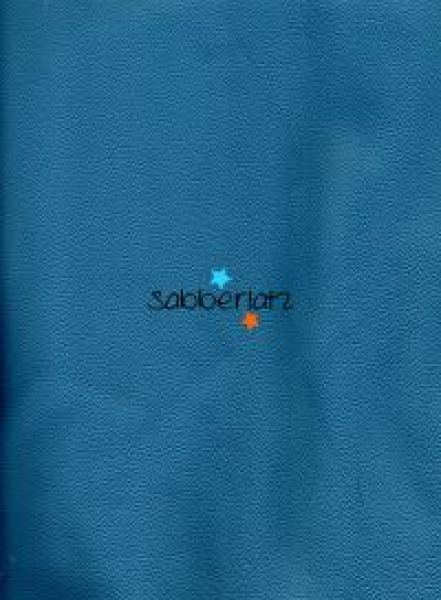 Lederzuschnitt Rauchblau