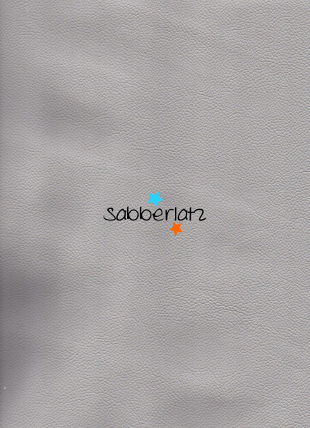 Lederzuschnitt Steingrau